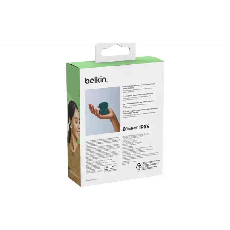 Fejhallgatók Belkin (AUC009BTTE)