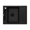 Kitchen sink Deante Magnetic (ZRM_N11A), Matte Black