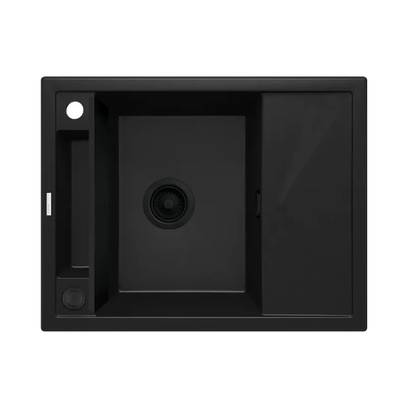 Kitchen sink Deante Magnetic (ZRM_N11A), Matte Black