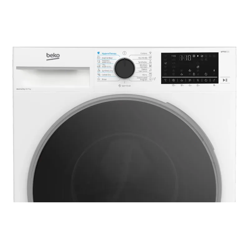 Прально-сушильна машина Beko (B5DFT510457WPB), White