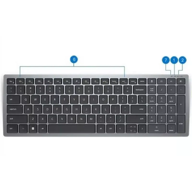 لوحة المفاتيح Dell, Ice (580-AKOZ)