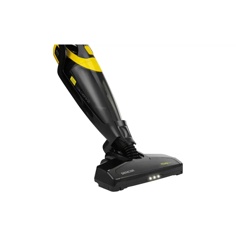 Cordless vacuum cleaner Sencor (SVC0741YL-EUE3), 500 ml, Black/Yellow