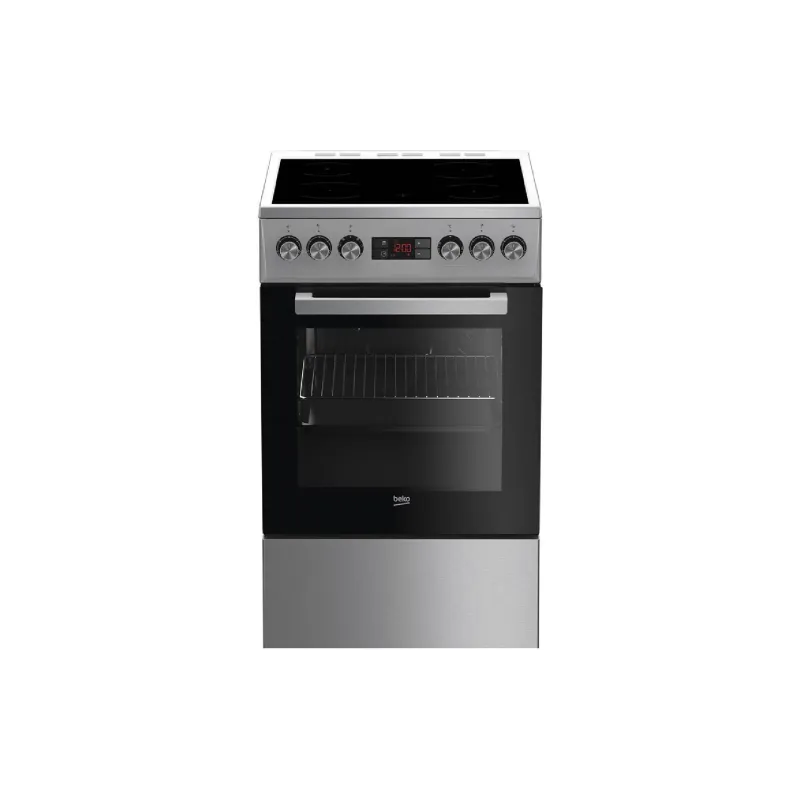 Стъклокерамична печка Beko, Stainless steel (FSM57300GX)
