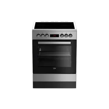 Плита склокерамічна Beko (FSM67320GXS), 72 л, Stainless steel