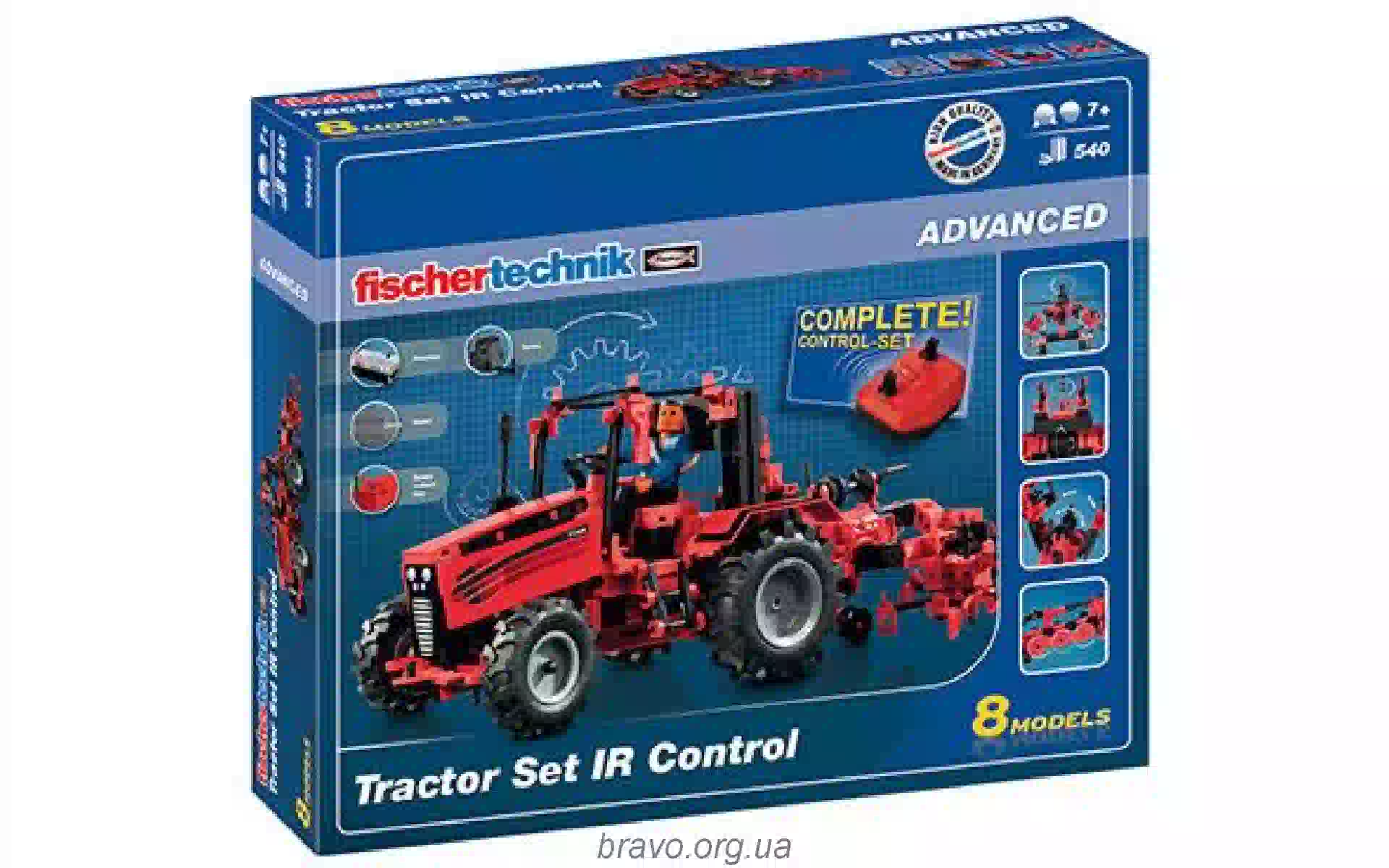 Konstruktor fischertechnik Advanced Radio-controlled tractor (FT-524325) Konstruktor fischertechnik Advanced Radio-controlled tractor (FT-524325)