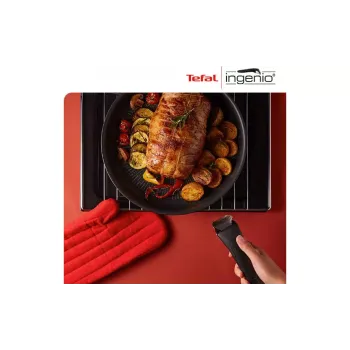 Conjunto de utensílios de cozinha Tefal Ingenio Daily Chef, Black (L7629242)