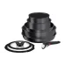 Conjunto de utensílios de cozinha Tefal Ingenio Daily Chef, Black (L7629242)
