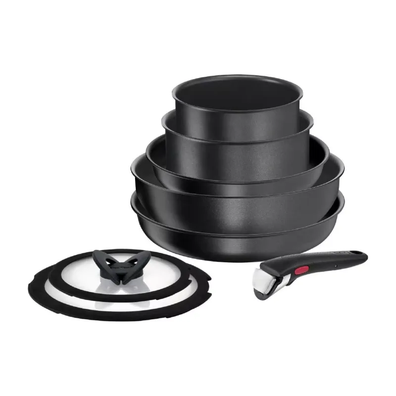 Juego de utensilios de cocina Tefal Ingenio Daily Chef, Black (L7629242)