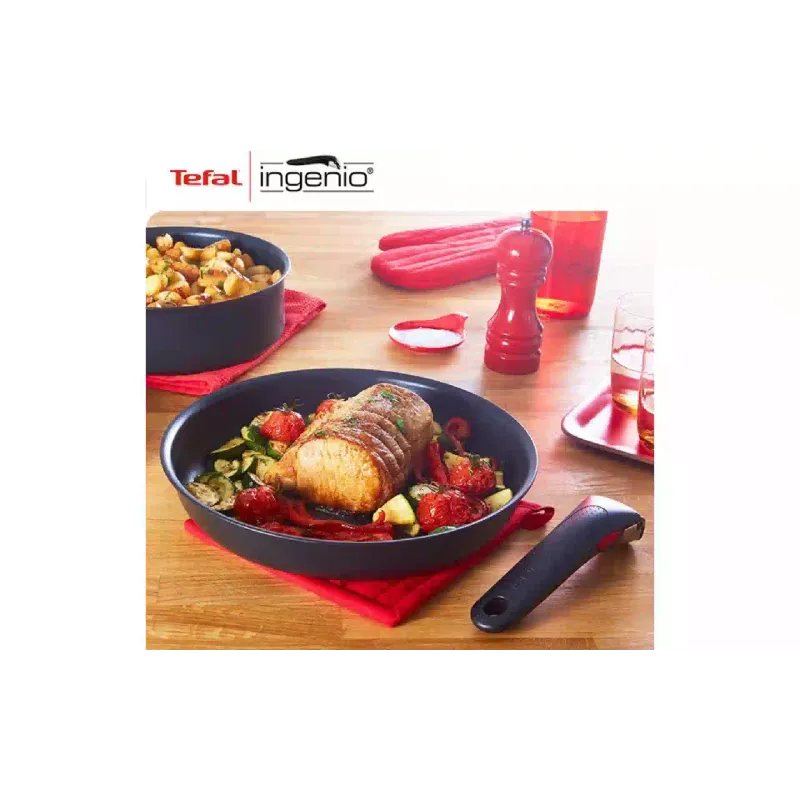 Juego de utensilios de cocina Tefal Ingenio Daily Chef, Black (L7629242)
