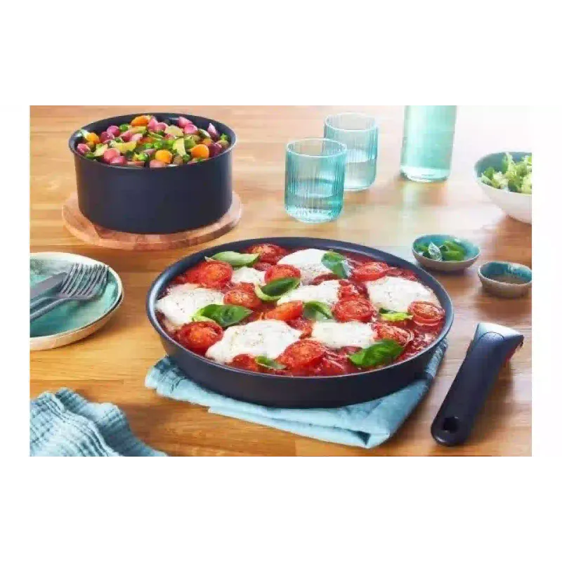 Juego de utensilios de cocina Tefal Ingenio Daily Chef, Black (L7629242)