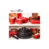 Juego de utensilios de cocina Tefal Ingenio Daily Chef, Black (L7629242)