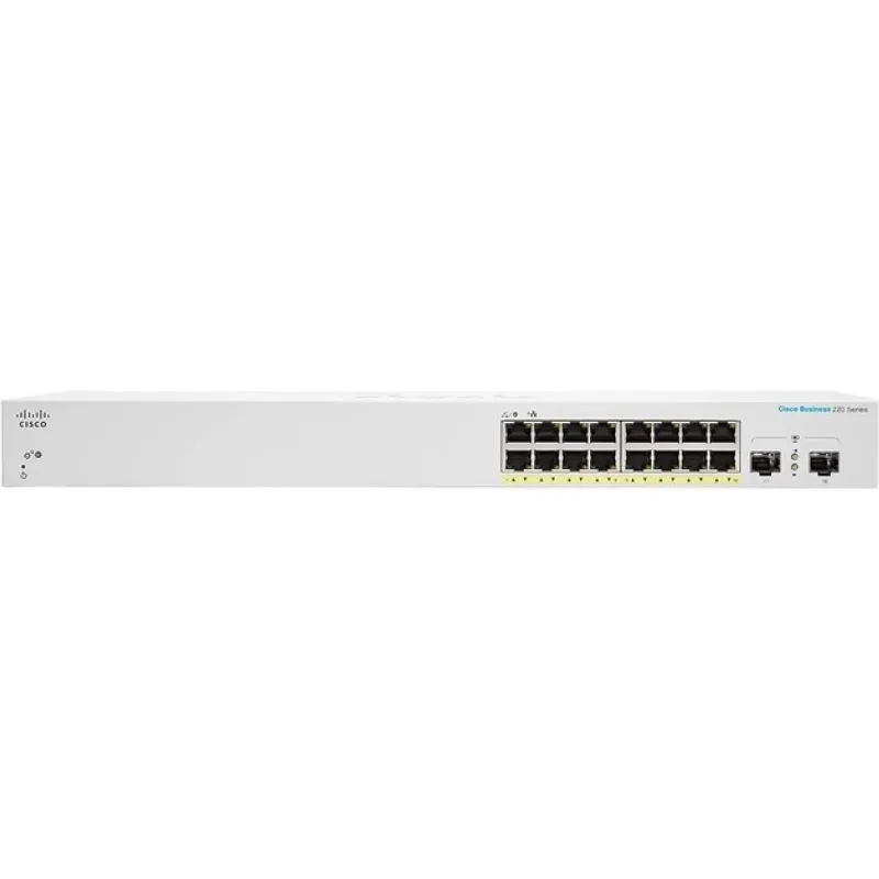 يُحوّل Cisco (CBS220-16P-2G-EU)
