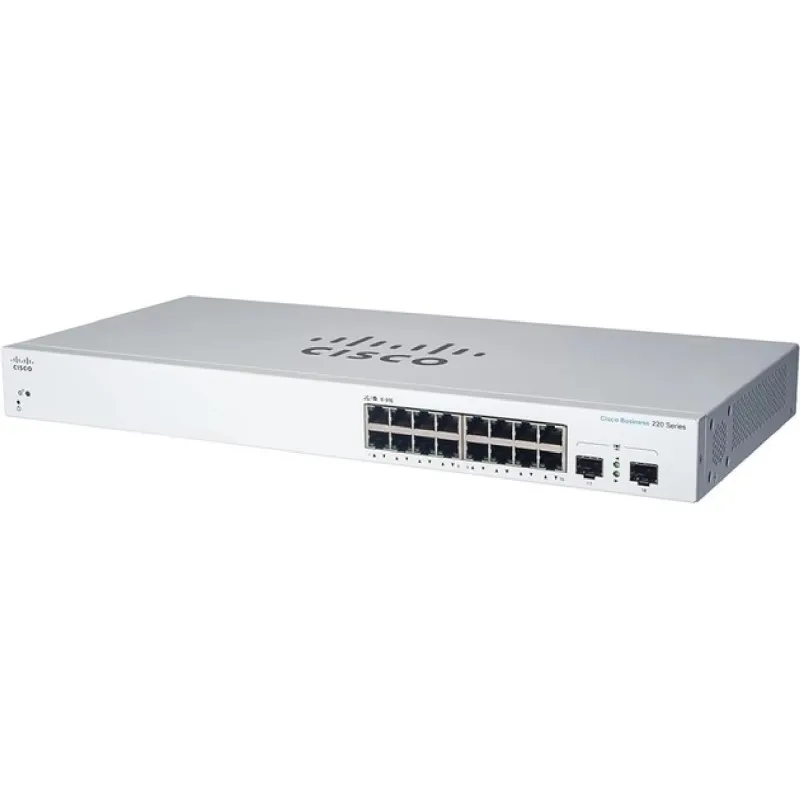 يُحوّل Cisco (CBS220-16P-2G-EU)