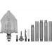 Multi-tool shovel 2E, Steel Gray (2E-TSMTSF1-STGR)