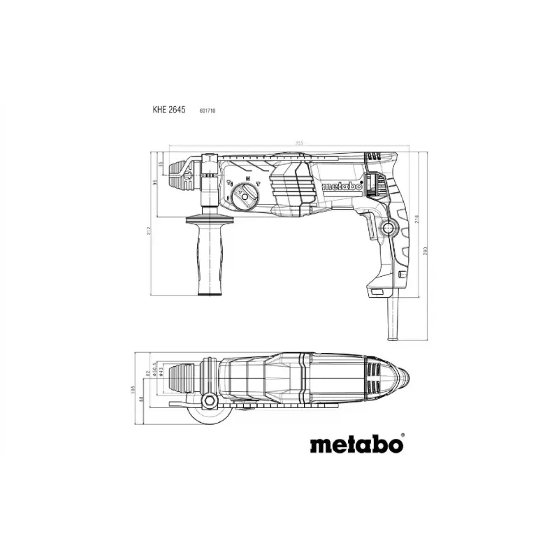 Perfurador Metabo (601710500)