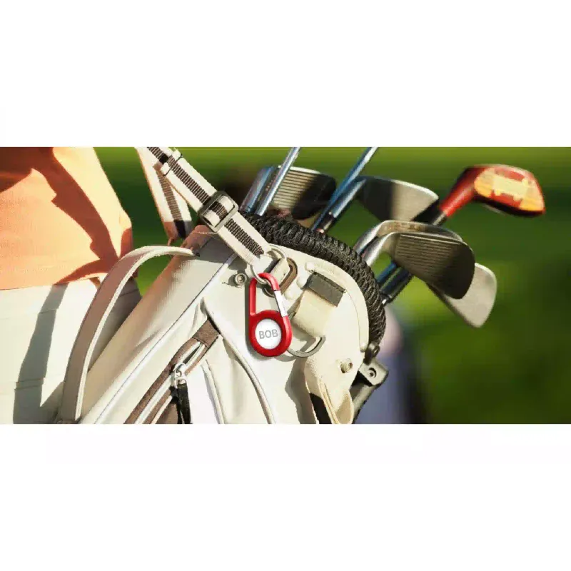 Titular Belkin Secure Holder Carabiner AirTag, Red (MSC008BTRD)