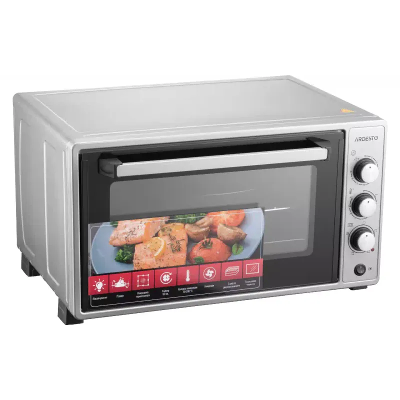 Ηλεκτρικός φούρνος Ardesto, Gray (MEO-N48RCGR)
