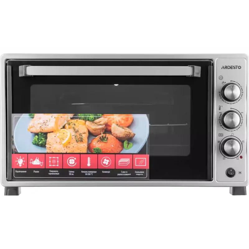 Ηλεκτρικός φούρνος Ardesto, Gray (MEO-N48RCGR)