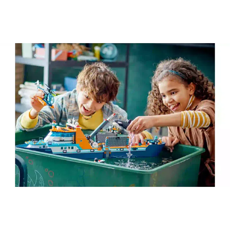 Konstruktőr LEGO City Arctic Arctic Explorer Ship (60368)