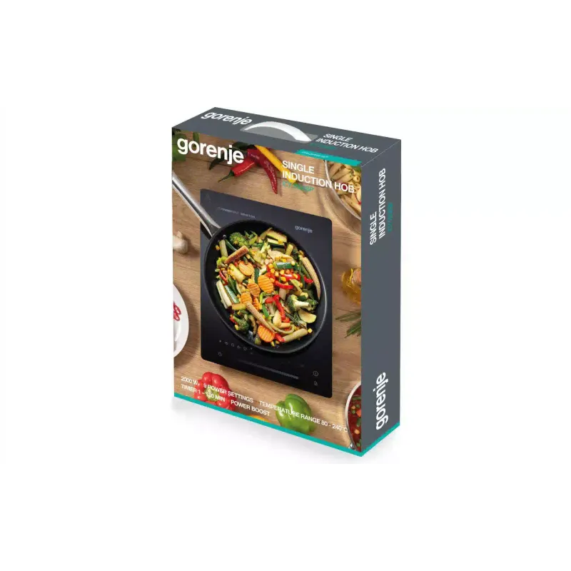 Induktions-Elektroherd Gorenje, Black (ICY2000SP)