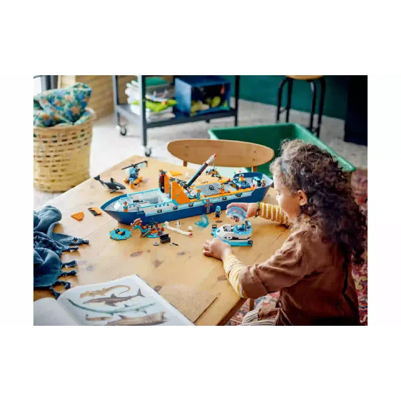 Konstruktőr LEGO City Arctic Arctic Explorer Ship (60368)