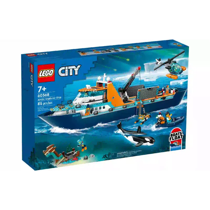 Konstruktőr LEGO City Arctic Arctic Explorer Ship (60368)