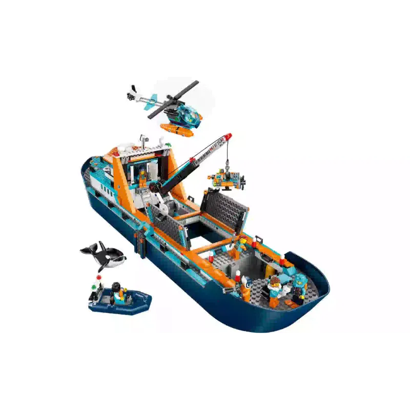 Konstruktőr LEGO City Arctic Arctic Explorer Ship (60368)