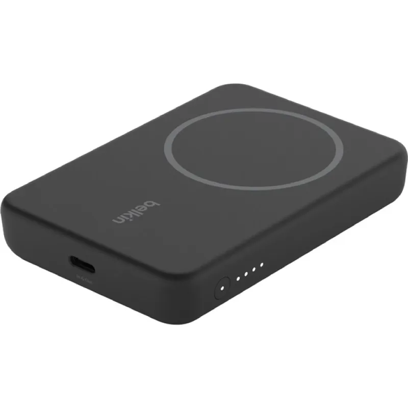 Powerbank Belkin MagSafe Wireless 5000 mAh, Black (BPD004BTBK)