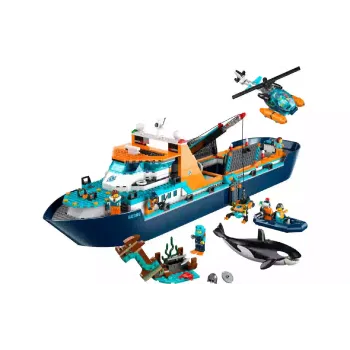 Konstruktőr LEGO City Arctic Arctic Explorer Ship (60368)