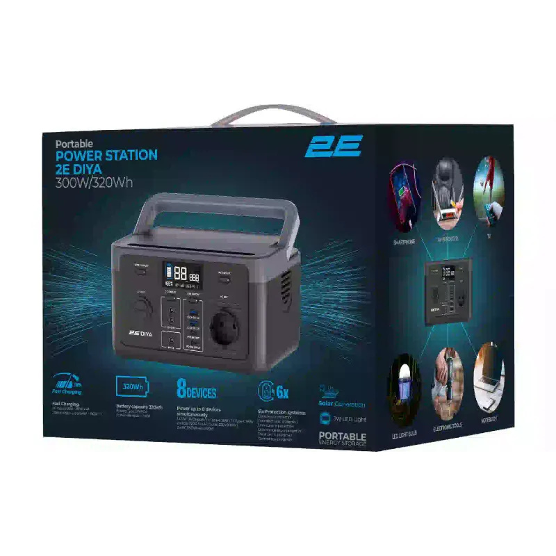 Tragbares Kraftwerk 2E (2E-PPS03032)