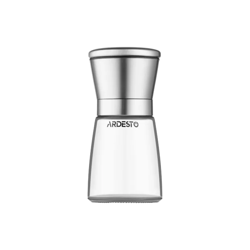 Salt and pepper mill Ardesto Gemini, Transparent (AR2101SS)