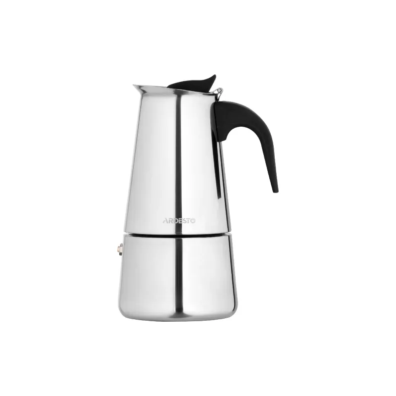 Гейзерна кафемашина Ardesto Gemini Apulia, Stainless steel (AR0806SS)