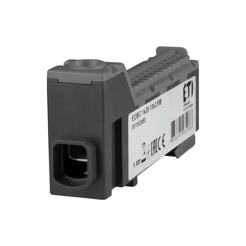 Elosztóblokk ETI, Black (1102450)