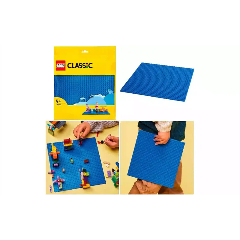 Construtor LEGO Classic Blue Baseplate (11025)