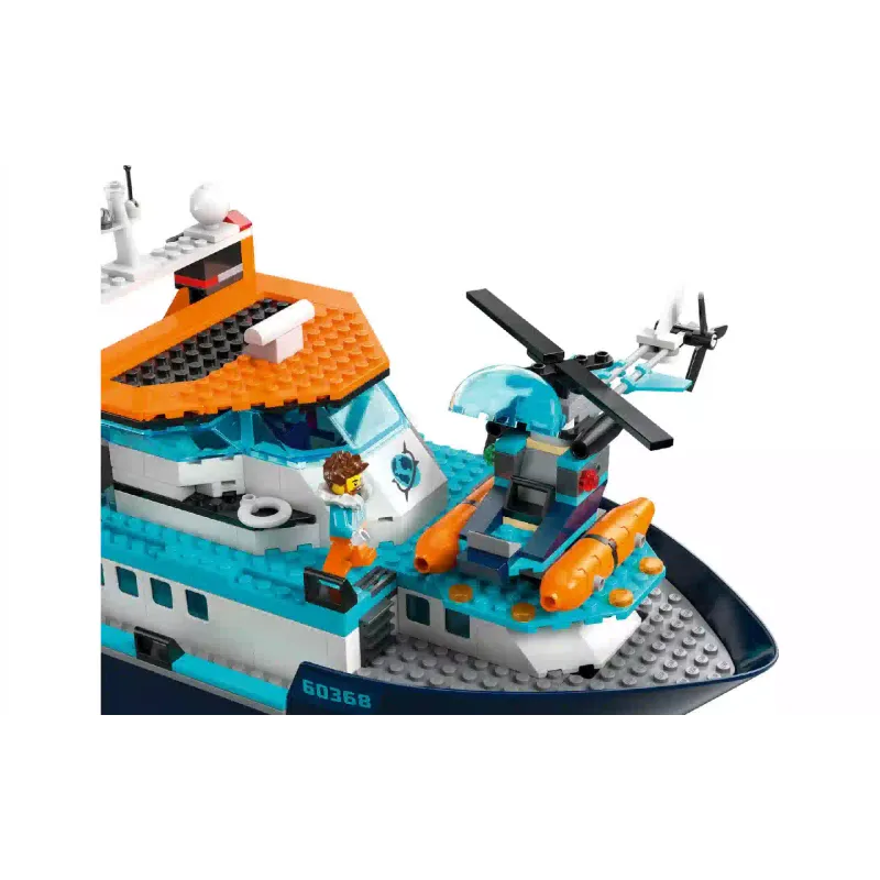Konstruktőr LEGO City Arctic Arctic Explorer Ship (60368)