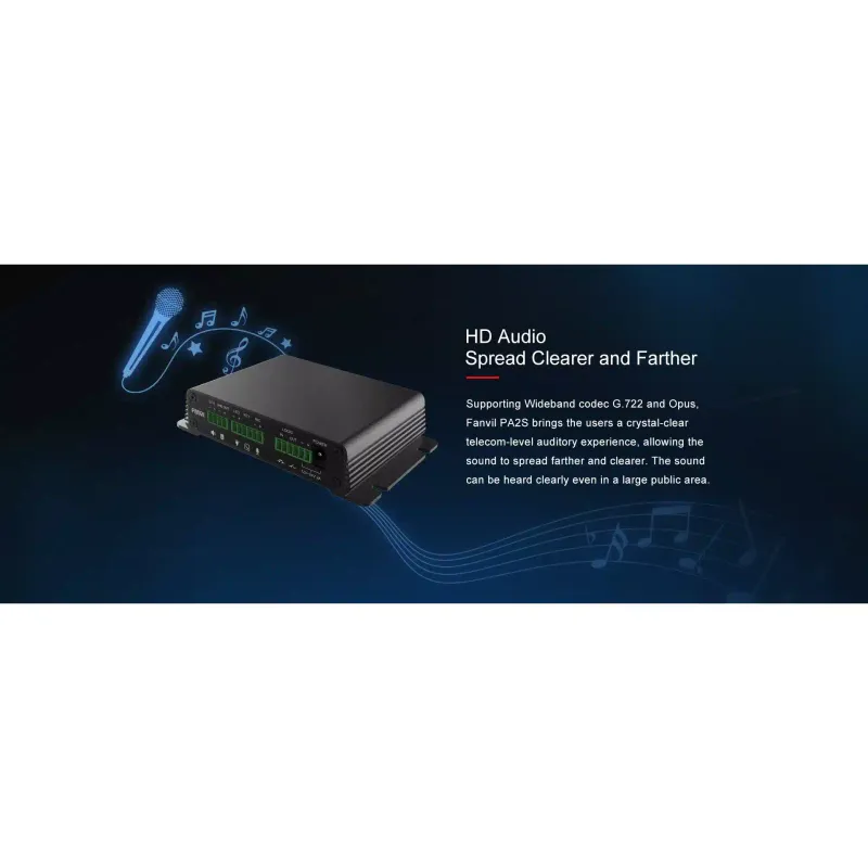 Είσοδος πυλών Fanvil (PA2S)