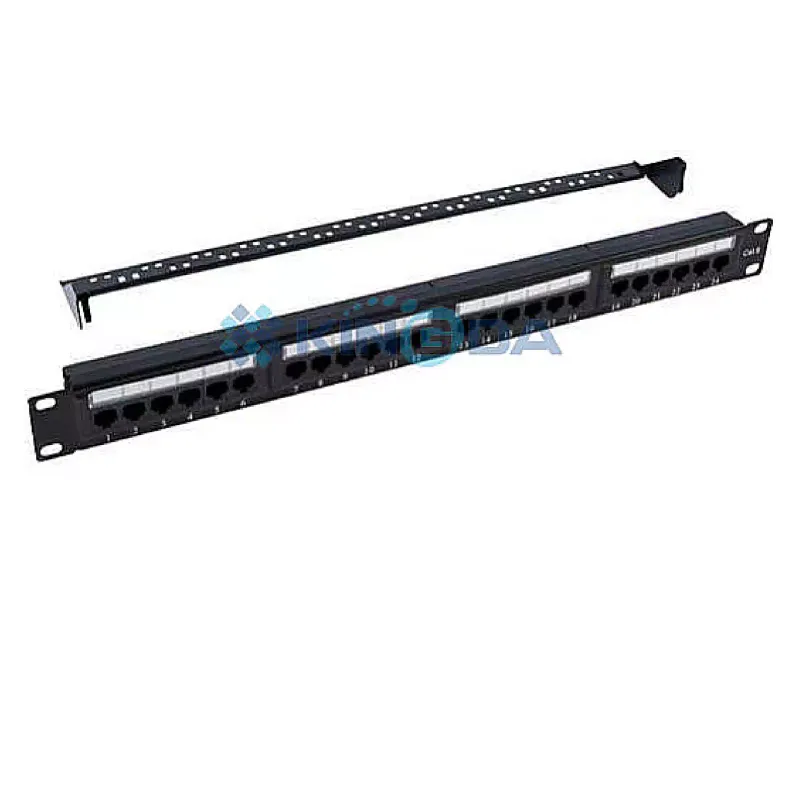 Пач панел Kingda Cat 6 UTP (KD-PP07-UTP-C6-24P)