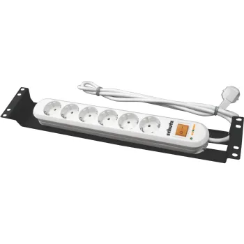 Блок 6 розеток Schuko Conteg (DP-RP-06-SCHUSP)