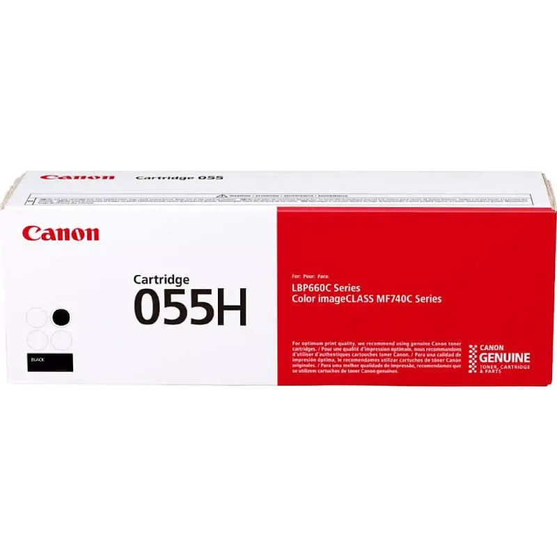 Cartucho Canon 055H, Black (3020C002AA)