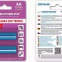 Батерия Esperanza, Light Blue (EZA103B)