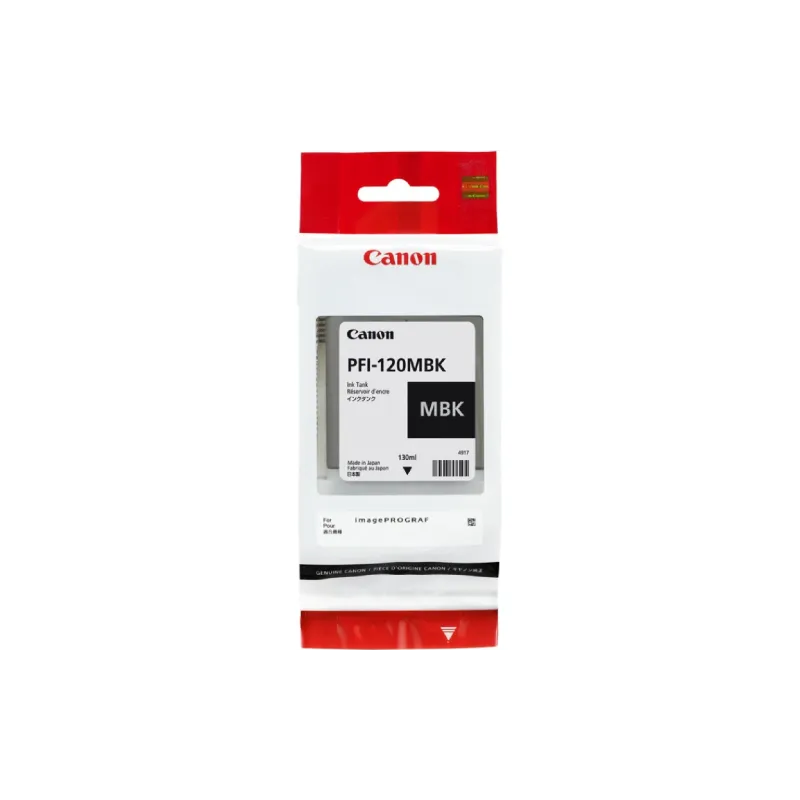 Tinta Canon PFI-120, Matte Black (2884C001AA)