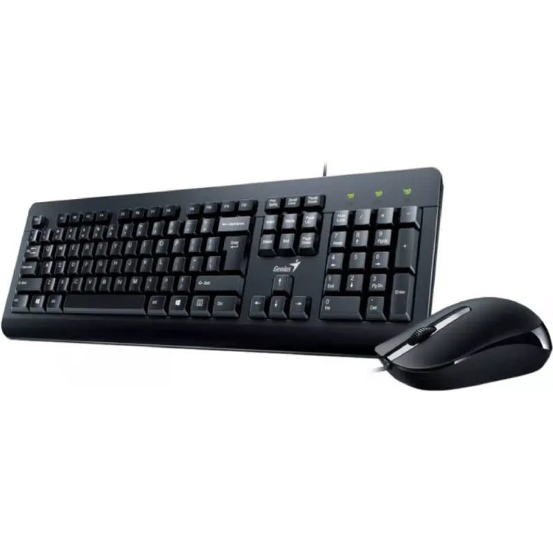 لوحة المفاتيح + الماوس Genius KM-160, Black (31330001419)