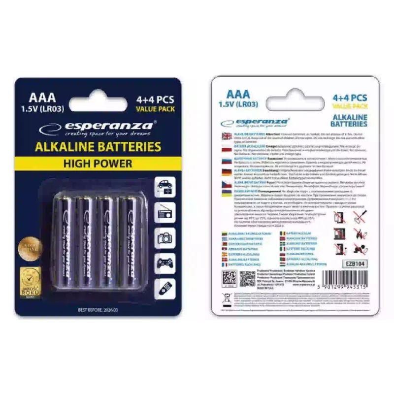 Батарейка Esperanza EZB104 (EZB104)