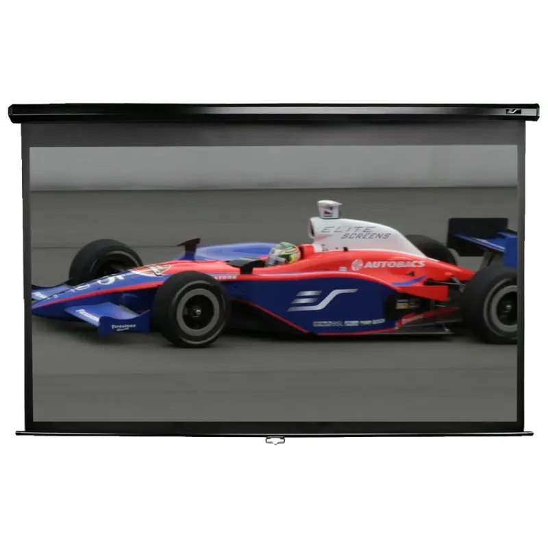 Falra szerelhető képernyő, manuális Elite Screens, Black (M92UWH)