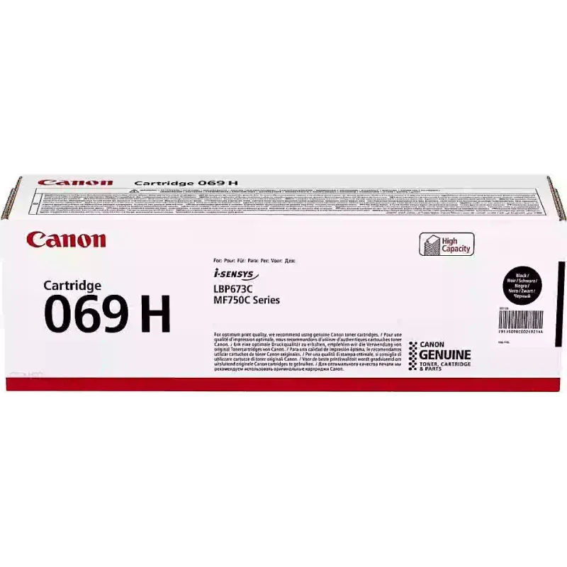Cartucho Canon 069H, Black (5098C002AA)