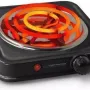 Electric stove Esperanza (EKH012K), 1000 W, Black