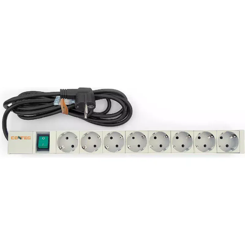 Блок розеток Conteg (DP-RP-08SCHUS)