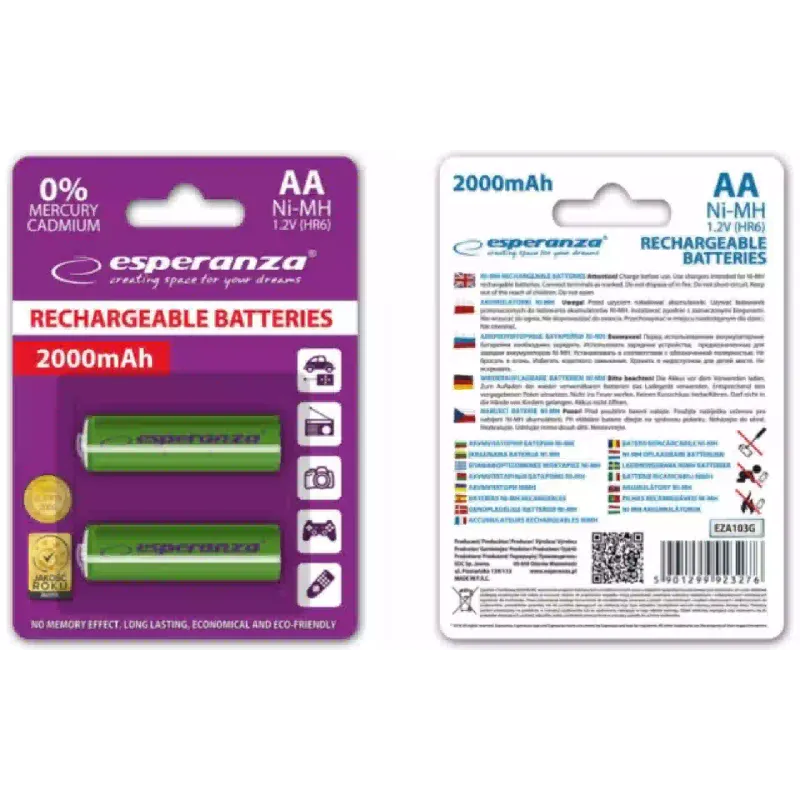 Акумулятор Esperanza (EZA103G)