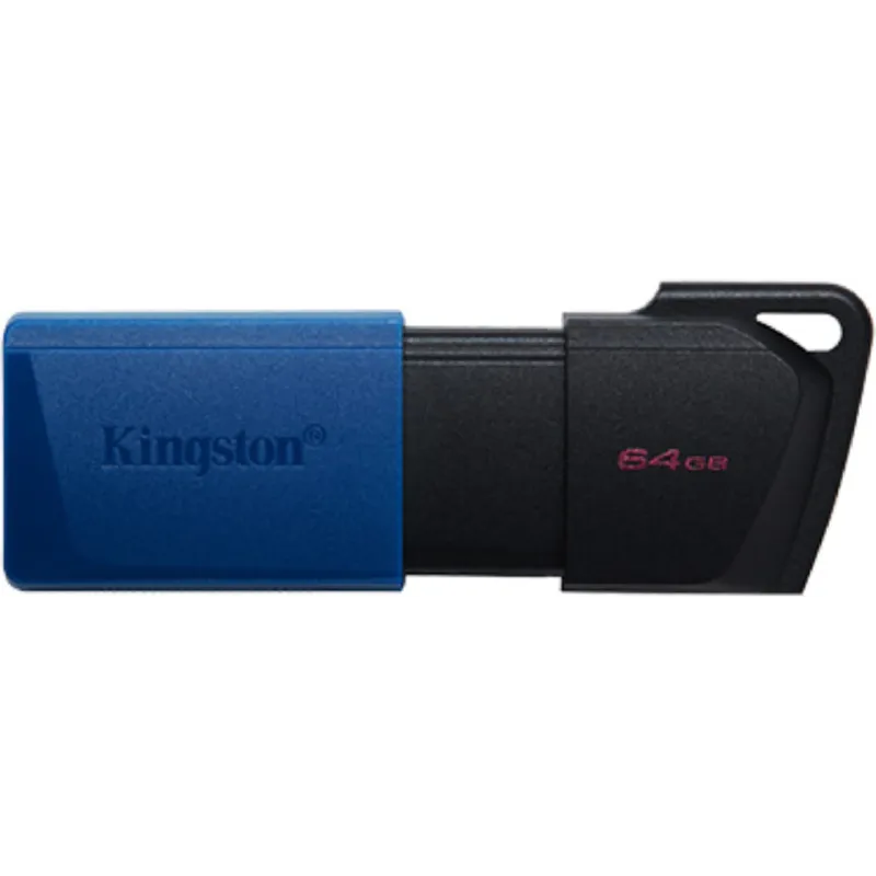 USB drive Kingston (DTXM/64GB-2P), Black/Blue