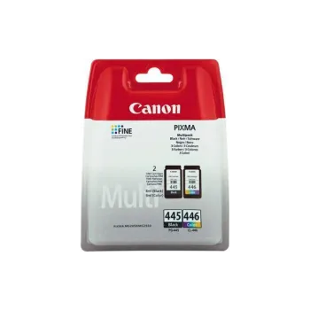 Conjunto de cartuchos Canon PG-445/CL-446, Black (8283B004AA)